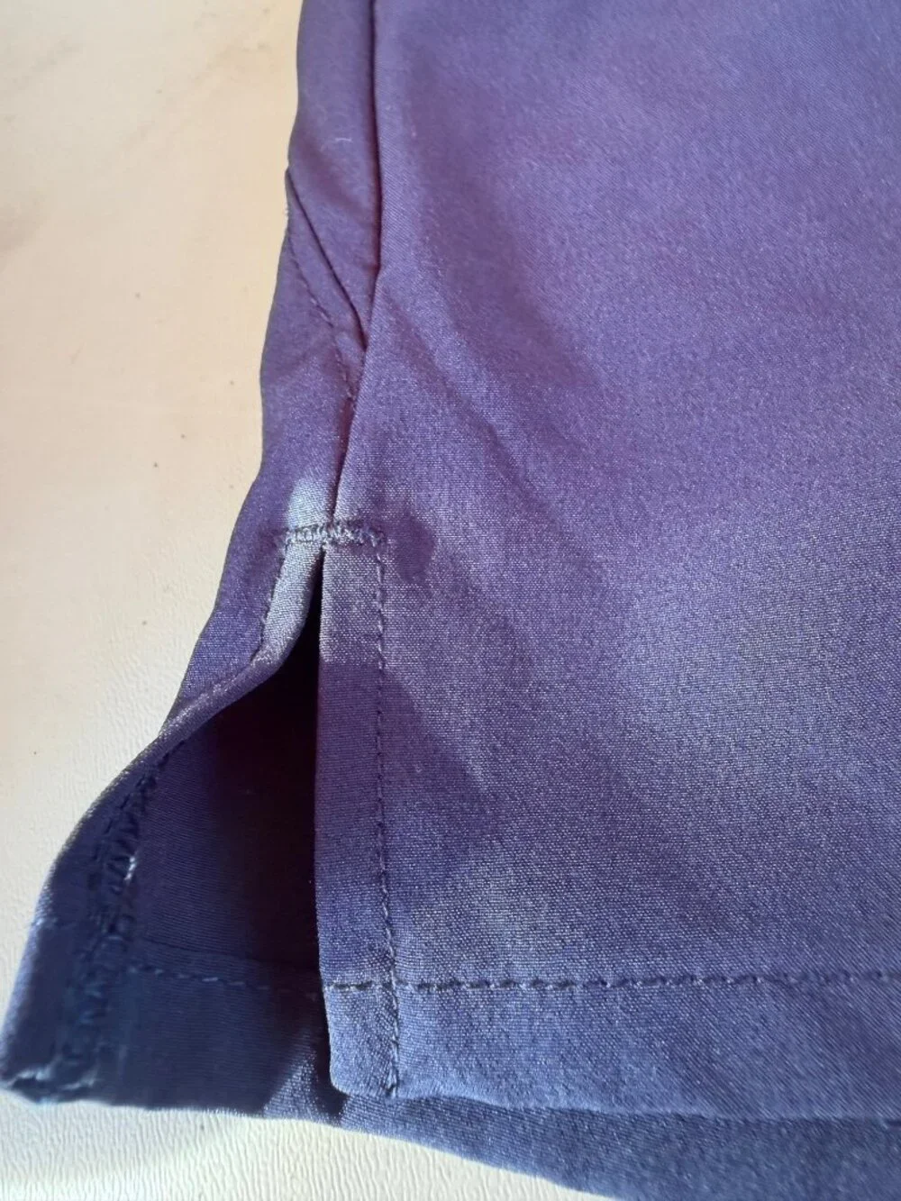 Purple XL Xersion Athletic Shorts with Zipper Pockets